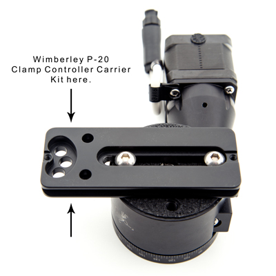 Rotary Table with P-20 Clamp Mounted to the base